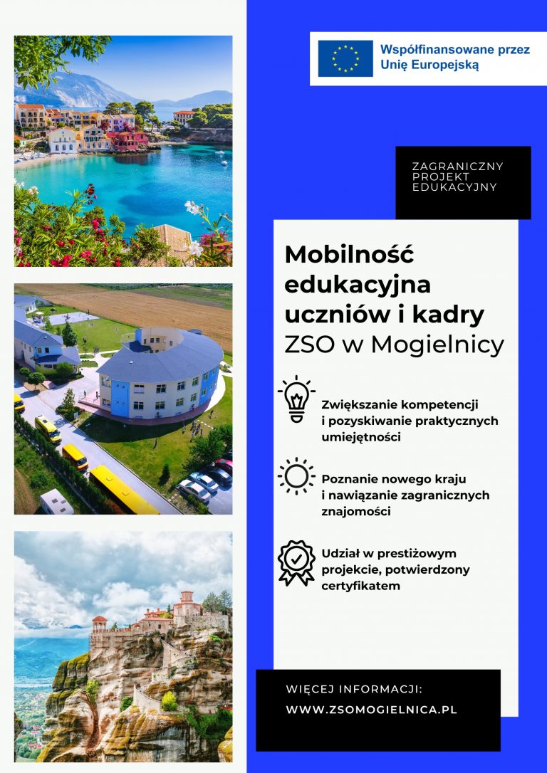 Read more about the article Nowy projekt zagranicznej mobilności edukacyjnej uczniów