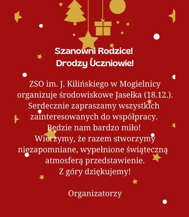 Read more about the article Szanowni Rodzice, Drodzy Uczniowie