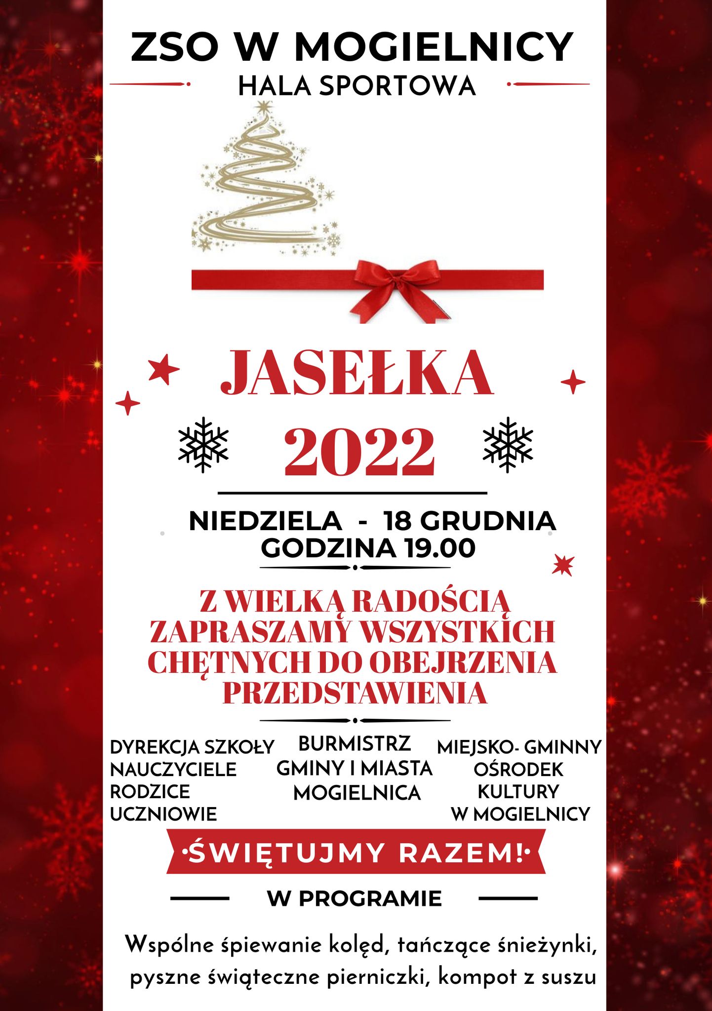You are currently viewing Zapraszamy na Jasełka